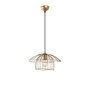 Opviq Mantar - 6503 - S Lámpara de araña de metal dorado